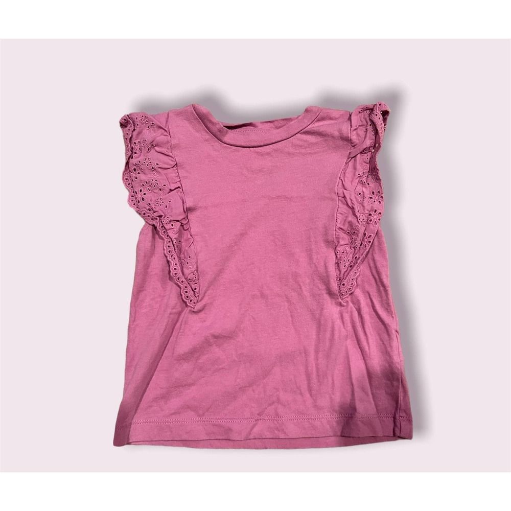 Crew Cuts Purple Lace Sleeveless Kids Top- Size 3